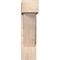 Ekena Millwork Traditional Block Smooth Bracket w/ Offset Brace, Douglas Fir, 7 1/2"W x 24"D x 28"H BKT0806X24X28TRA05SDF - alternate 4